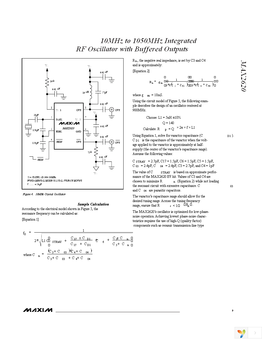 MAX2620EVKIT Page 9