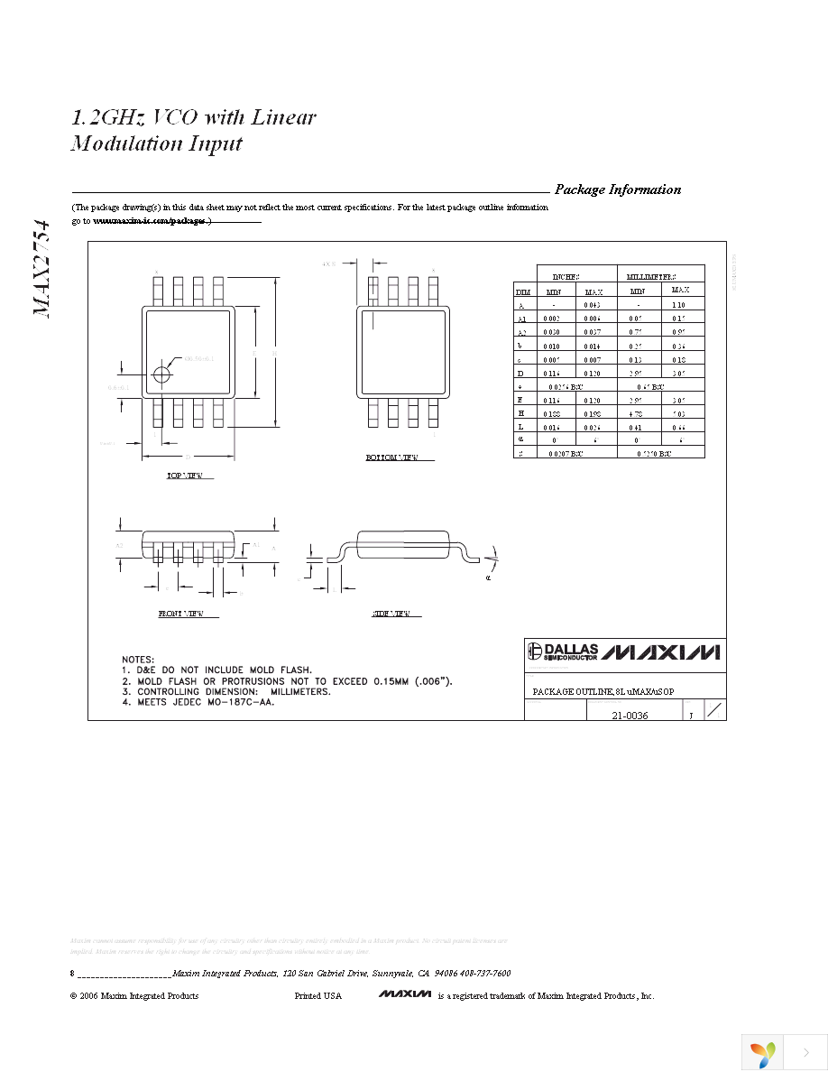 MAX2754EVKIT+ Page 8