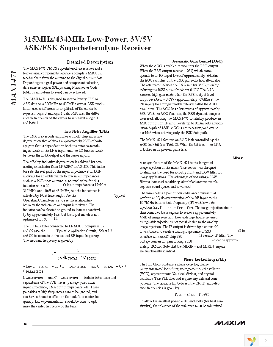 MAX1471EVSYS-315 Page 10