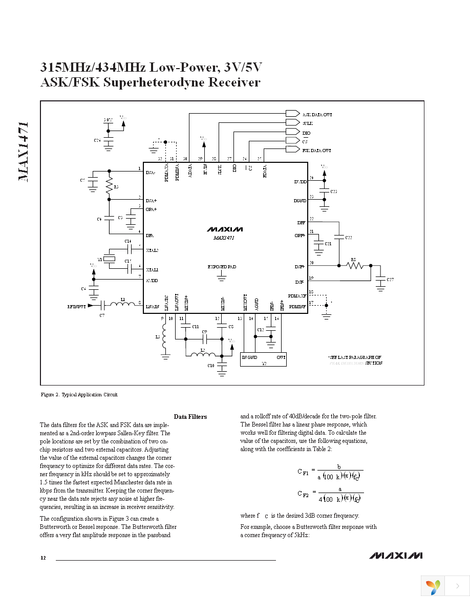 MAX1471EVSYS-315 Page 12