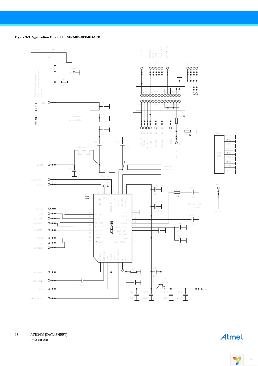 ATR2406-DEV-BOARD Page 18