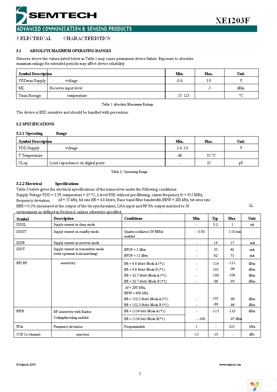 XE1203SKC868XE2 Page 5