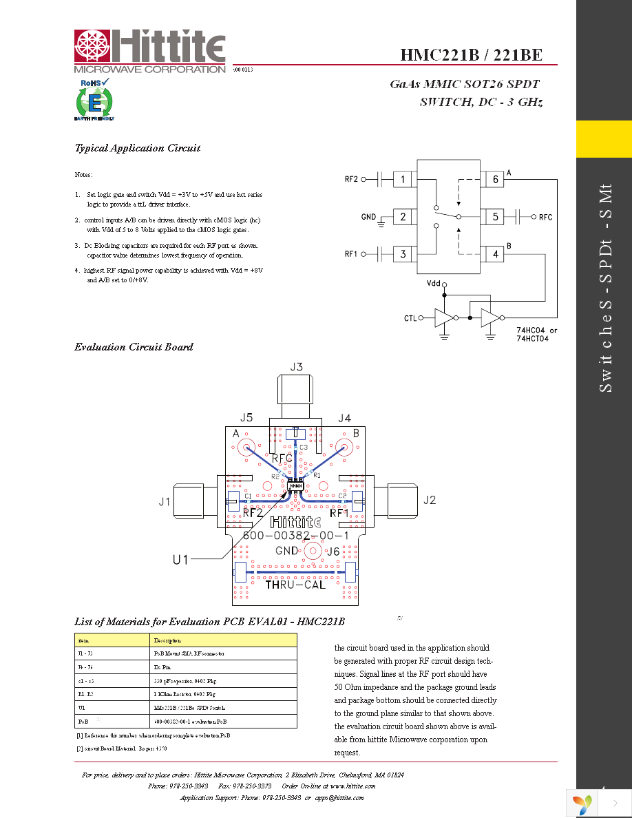 EVAL01-HMC221B Page 6