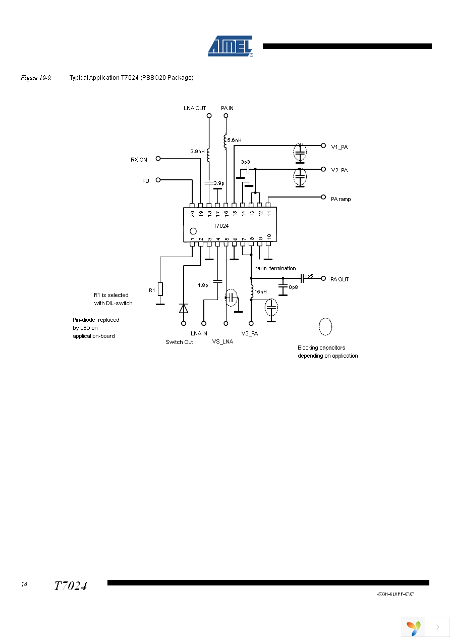 DEMOBOARD-T7024PGM Page 14