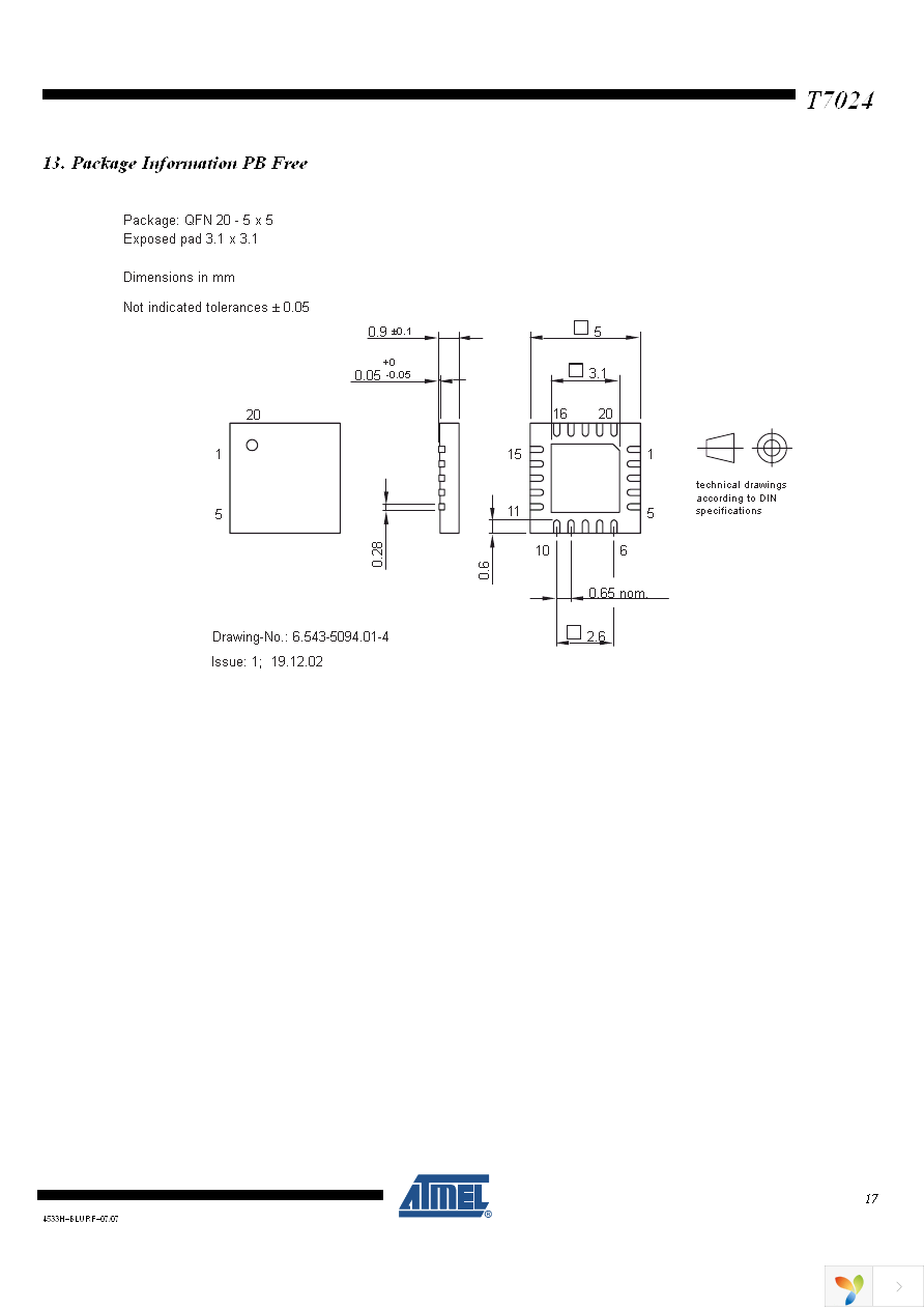 DEMOBOARD-T7024PGM Page 17