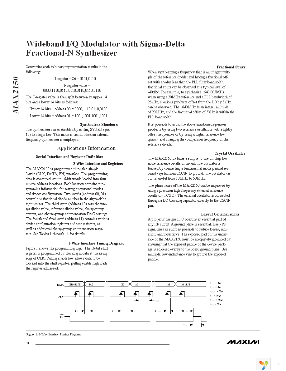 MAX2150EVKIT+ Page 10