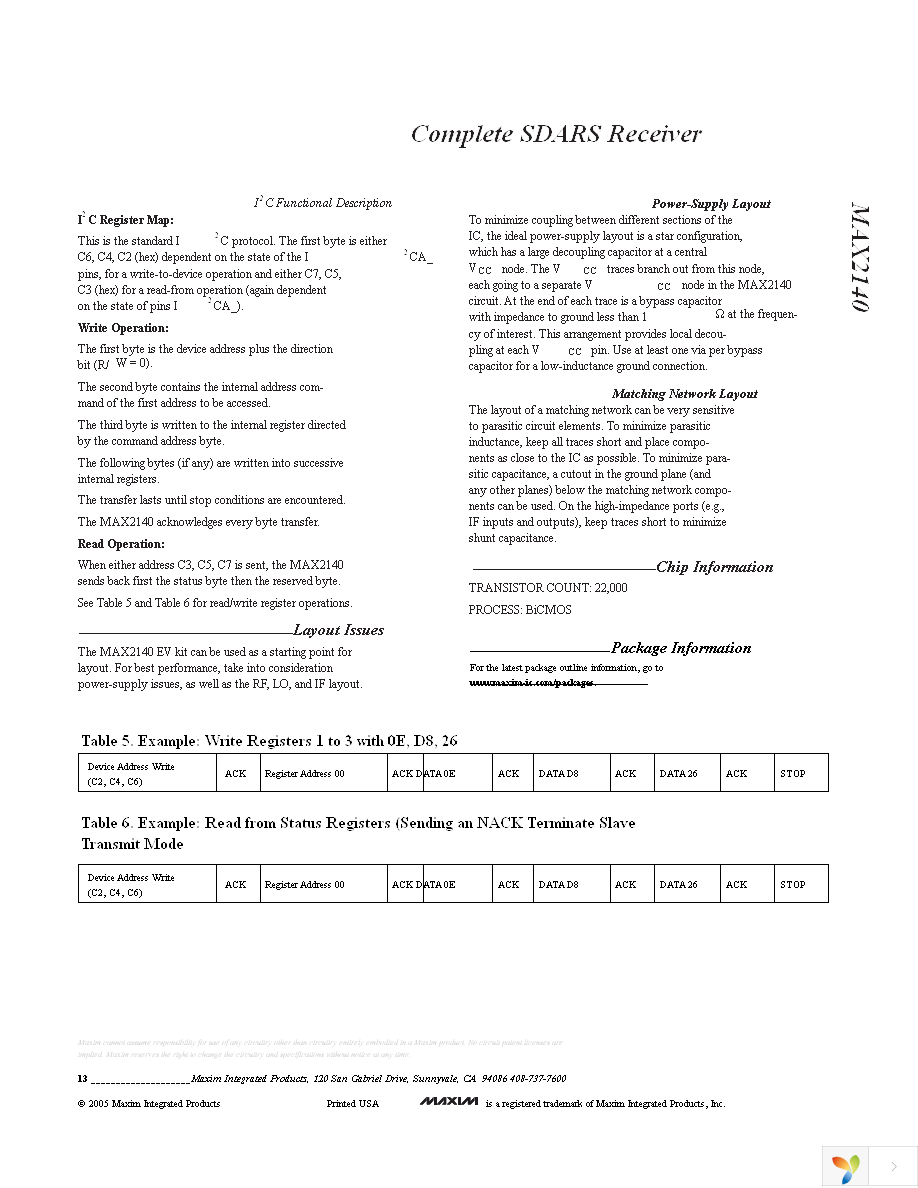 MAX2140EVKIT Page 13
