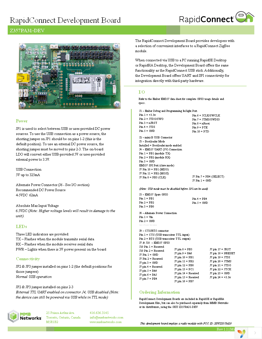 Z357PA31-DEV-P-TC-N Page 1