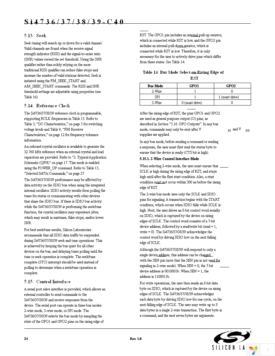 SI4737-C-EVB Page 24