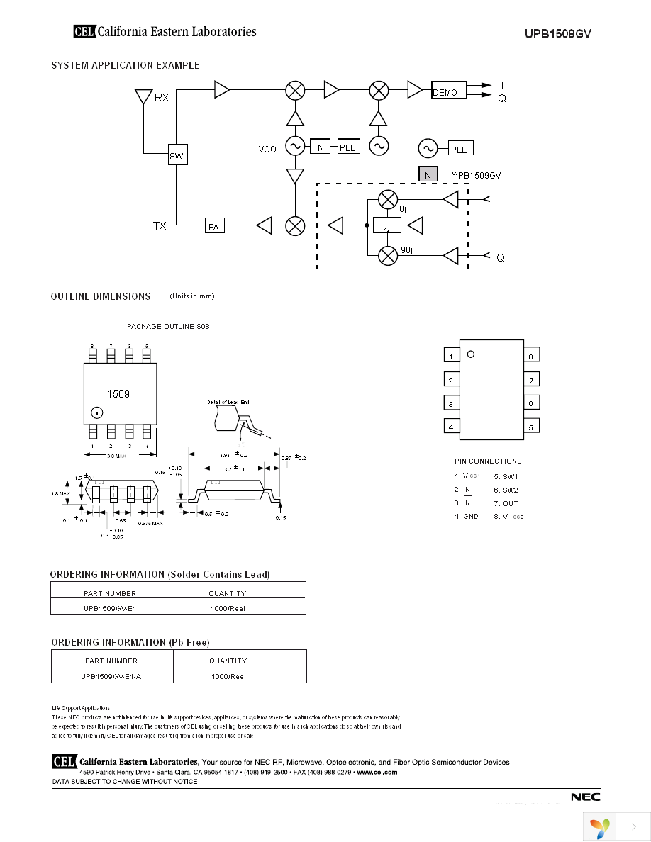 UPB1509GV-EVAL Page 7