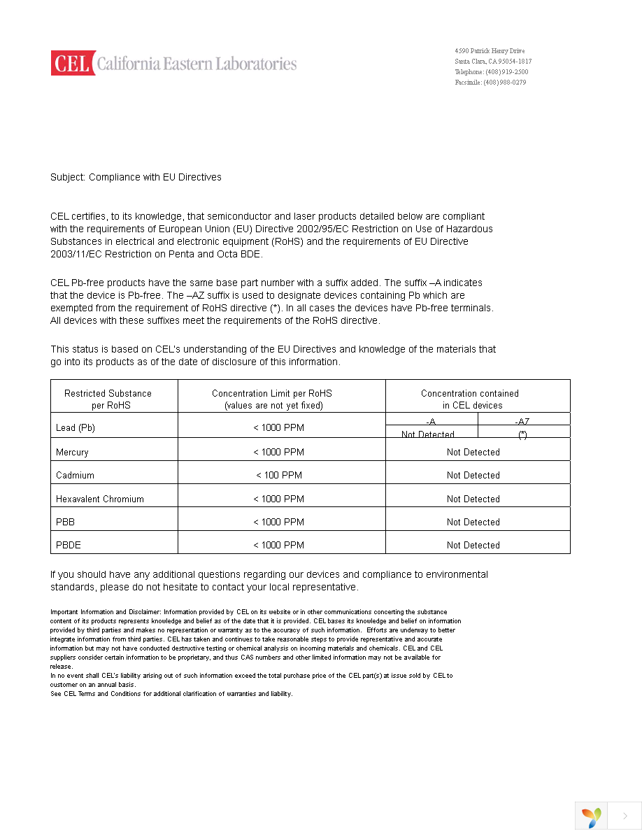 UPB1509GV-EVAL Page 8