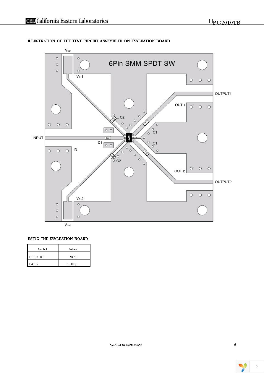 UPG2010TB-EVAL Page 5