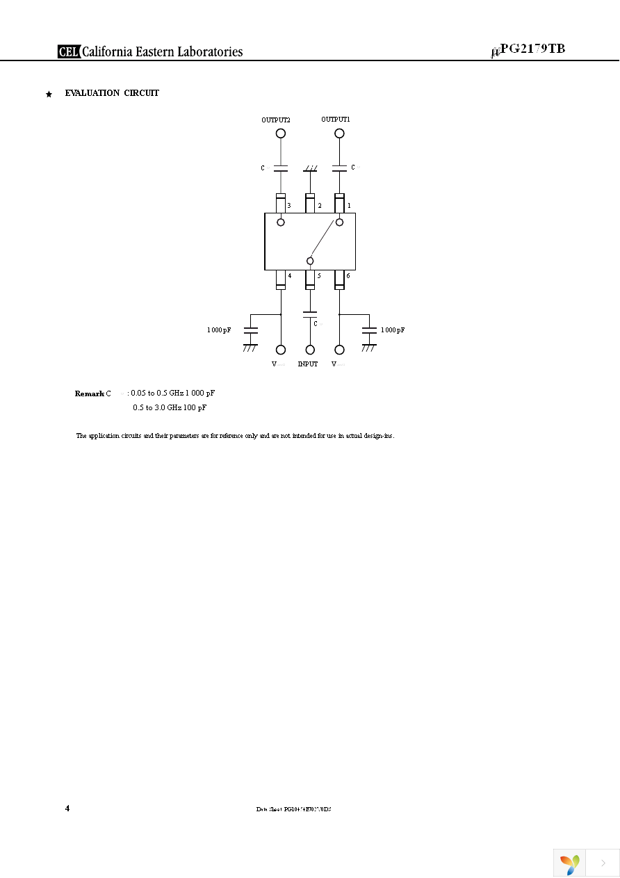 UPG2179TB-EVAL Page 4