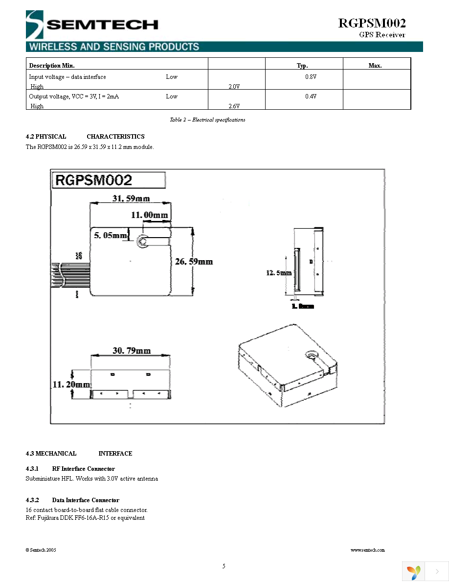 RGPSD012 Page 5