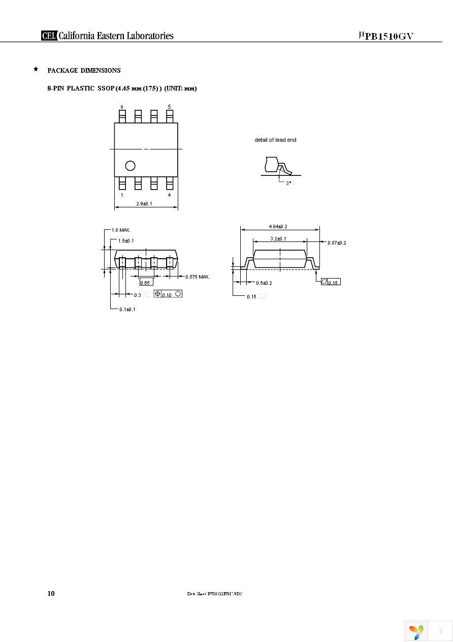 UPB1510GV-EVAL Page 10