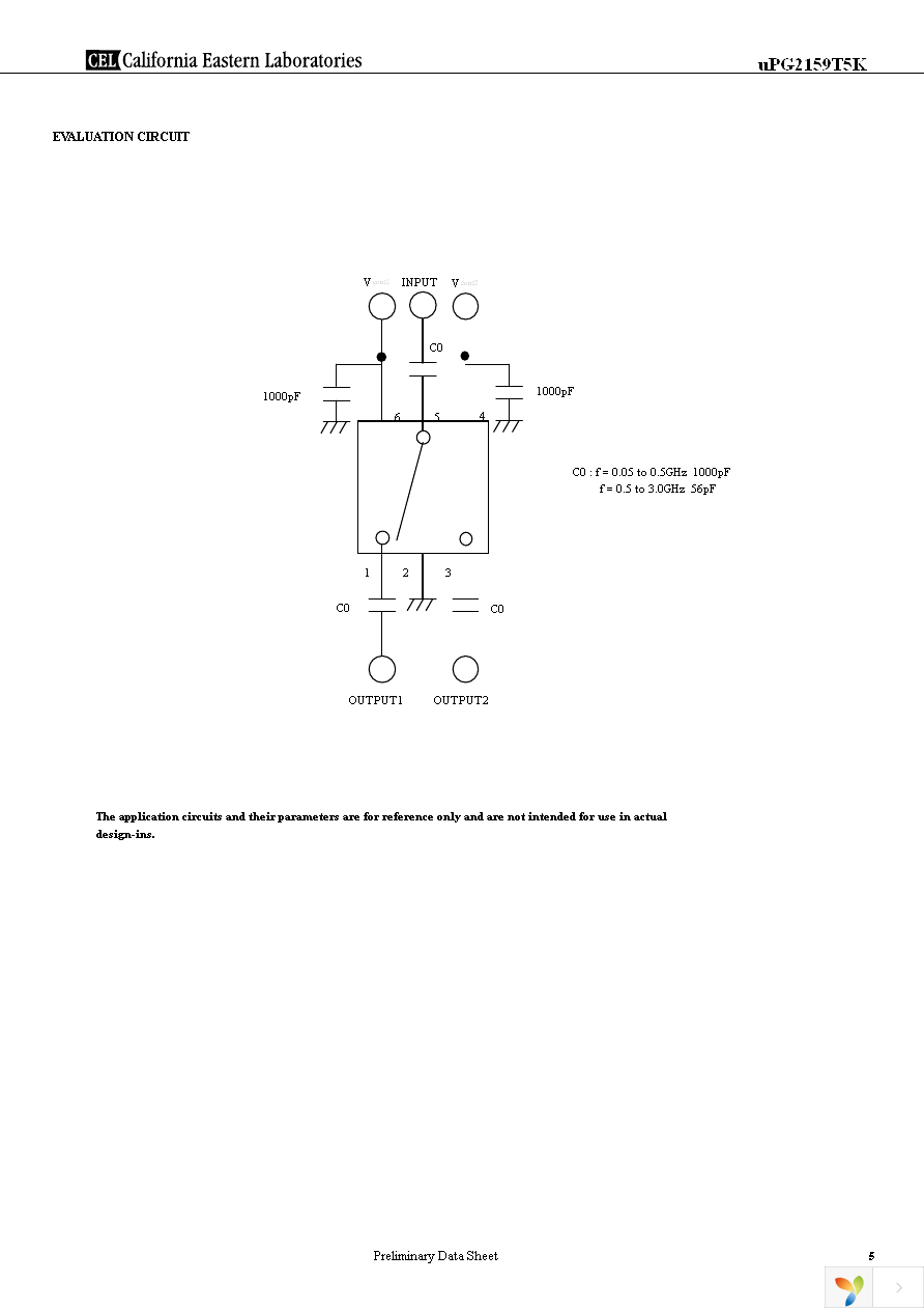 UPG2159T5K-EVAL Page 5