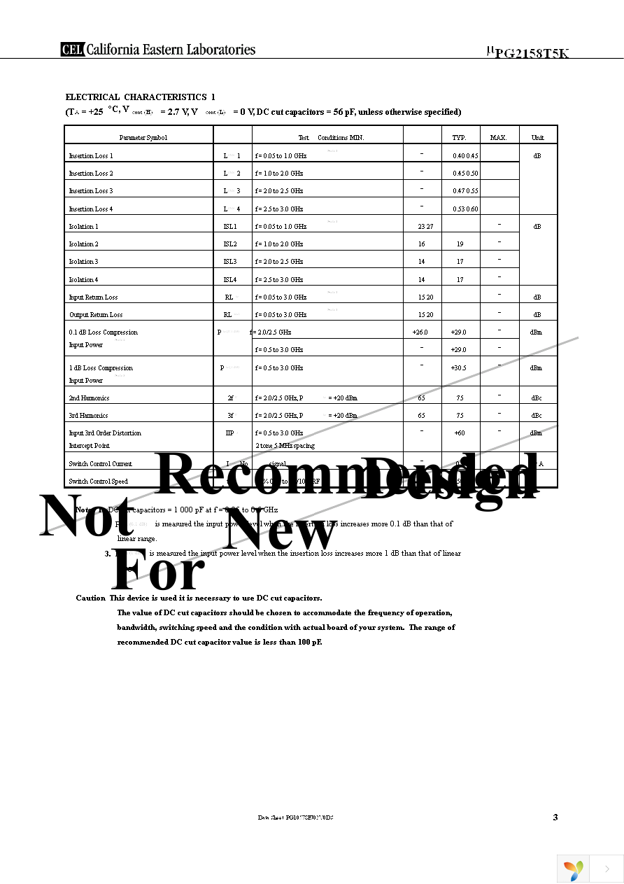 UPG2158T5K-EVAL Page 3