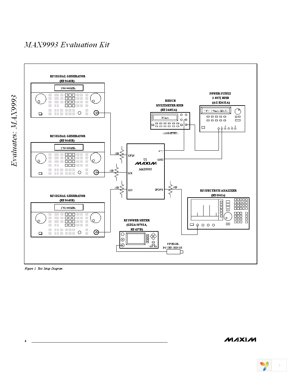 MAX9993EVKIT Page 4