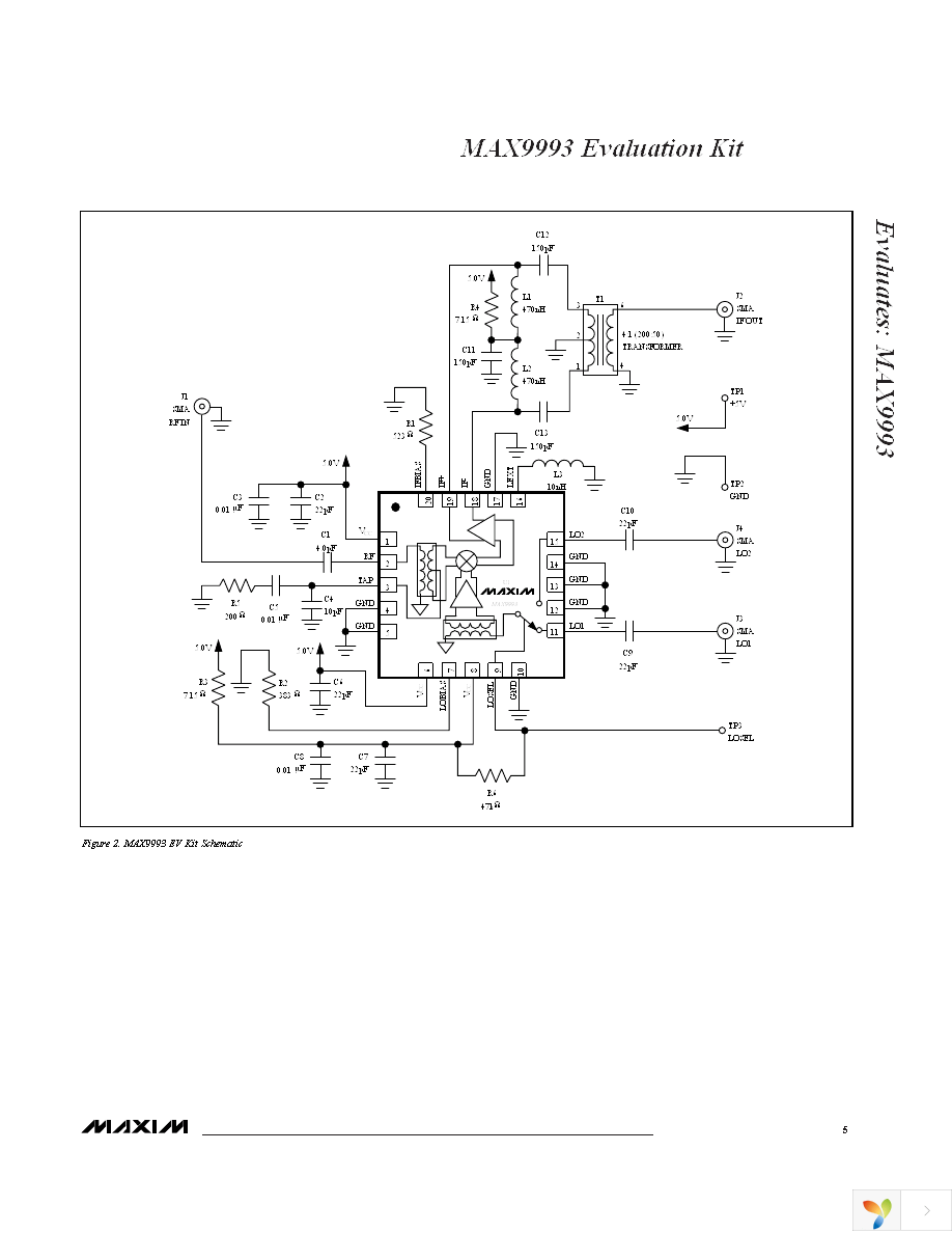 MAX9993EVKIT Page 5