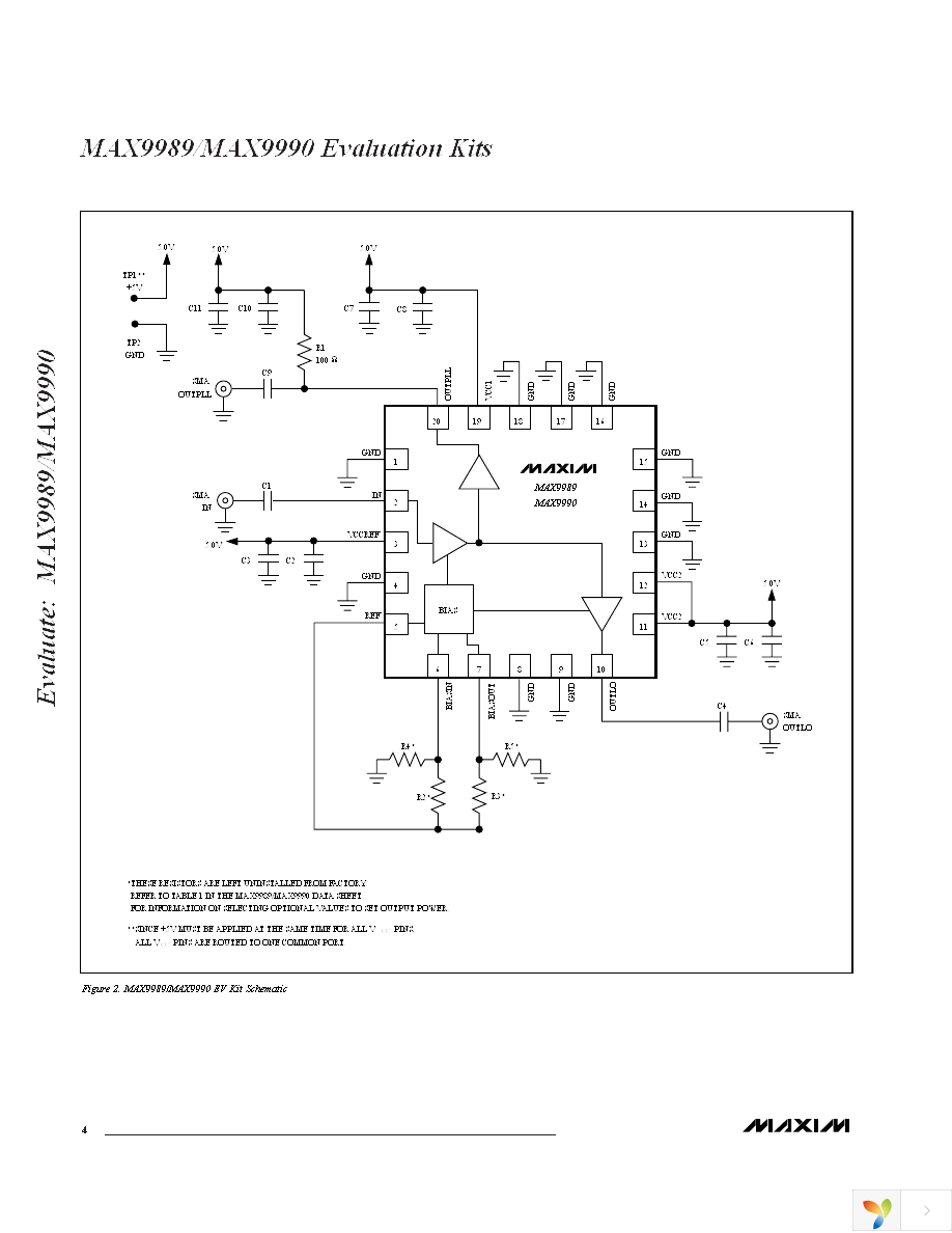 MAX9990EVKIT Page 4