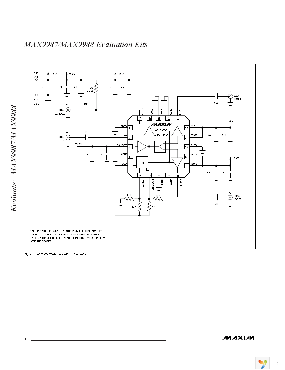 MAX9988EVKIT Page 4