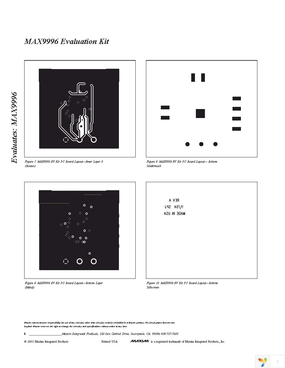 MAX9996EVKIT Page 8