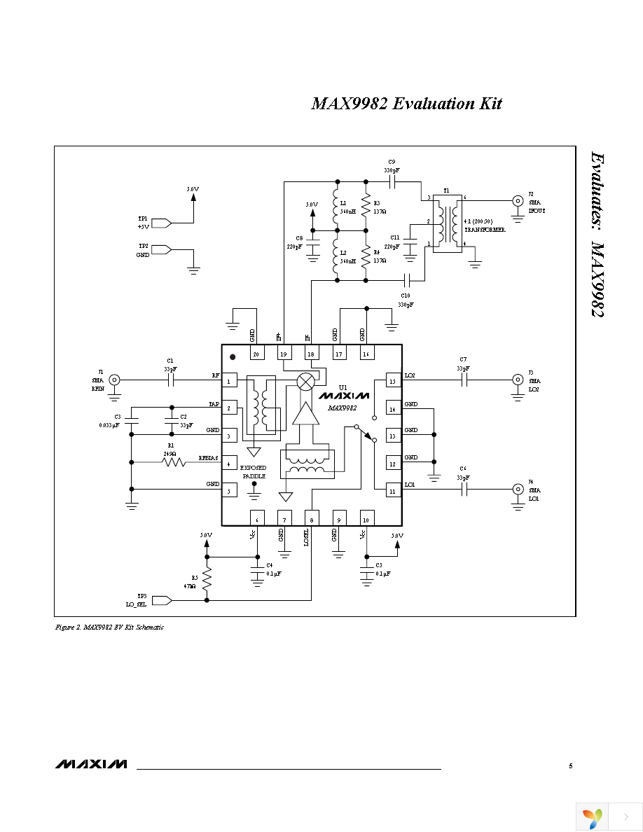 MAX9982EVKIT Page 5