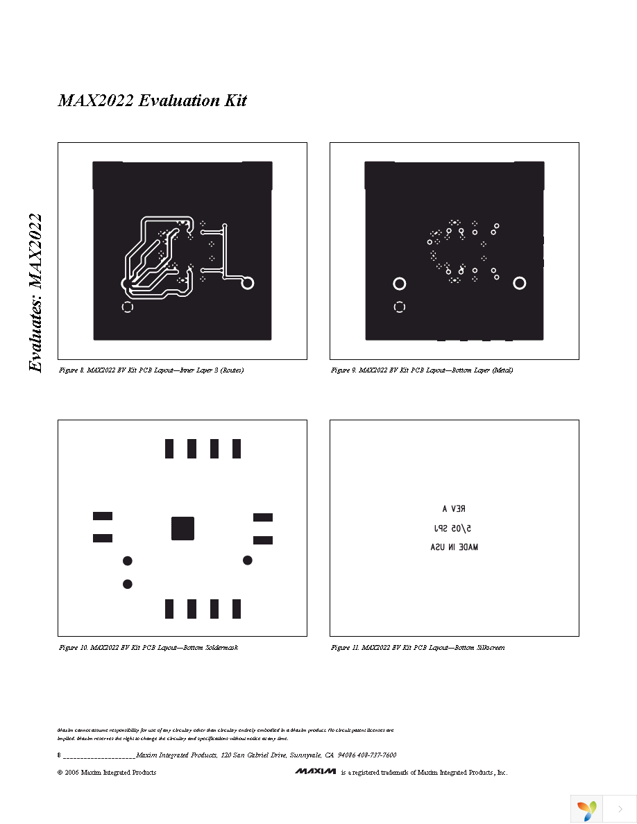 MAX2022EVKIT Page 8