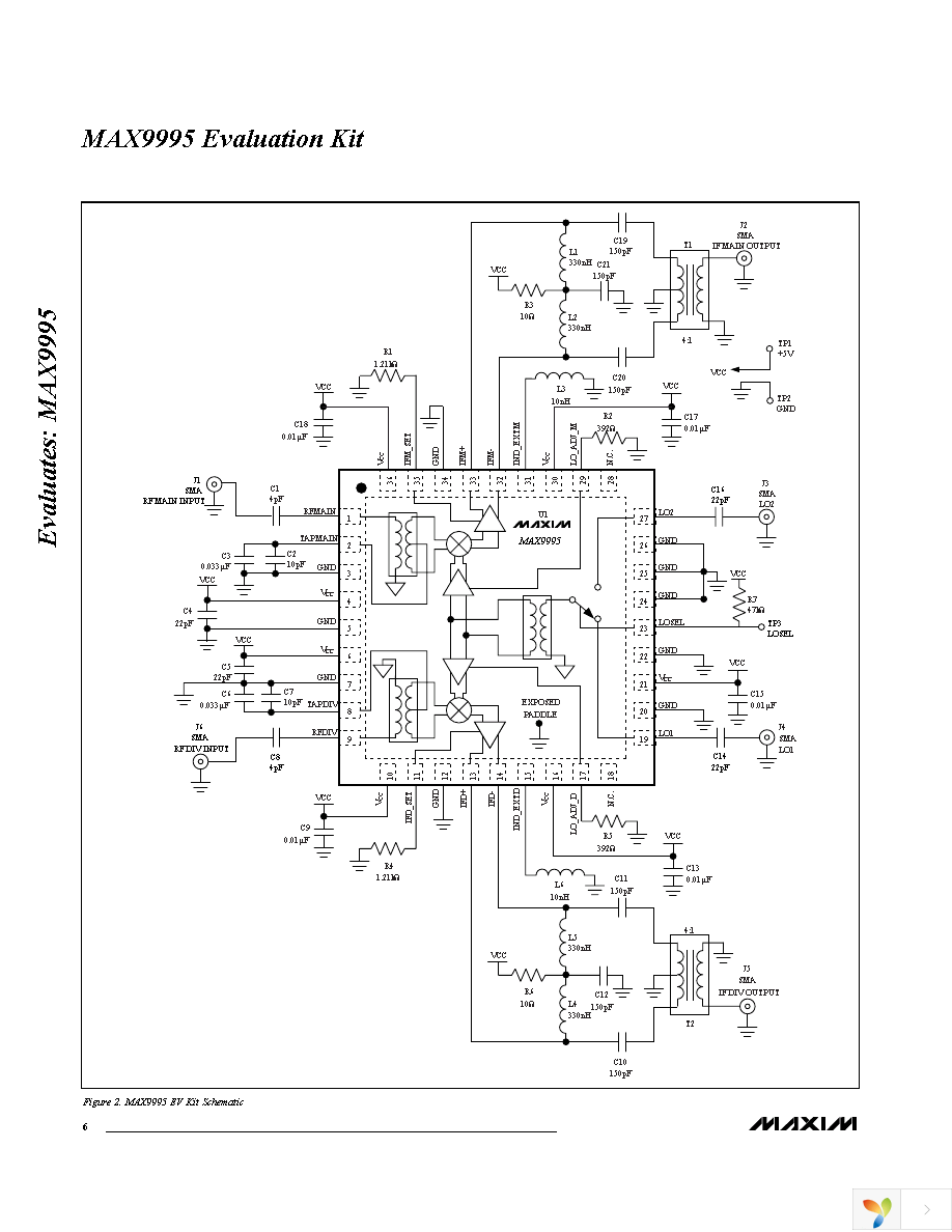 MAX9995EVKIT Page 6