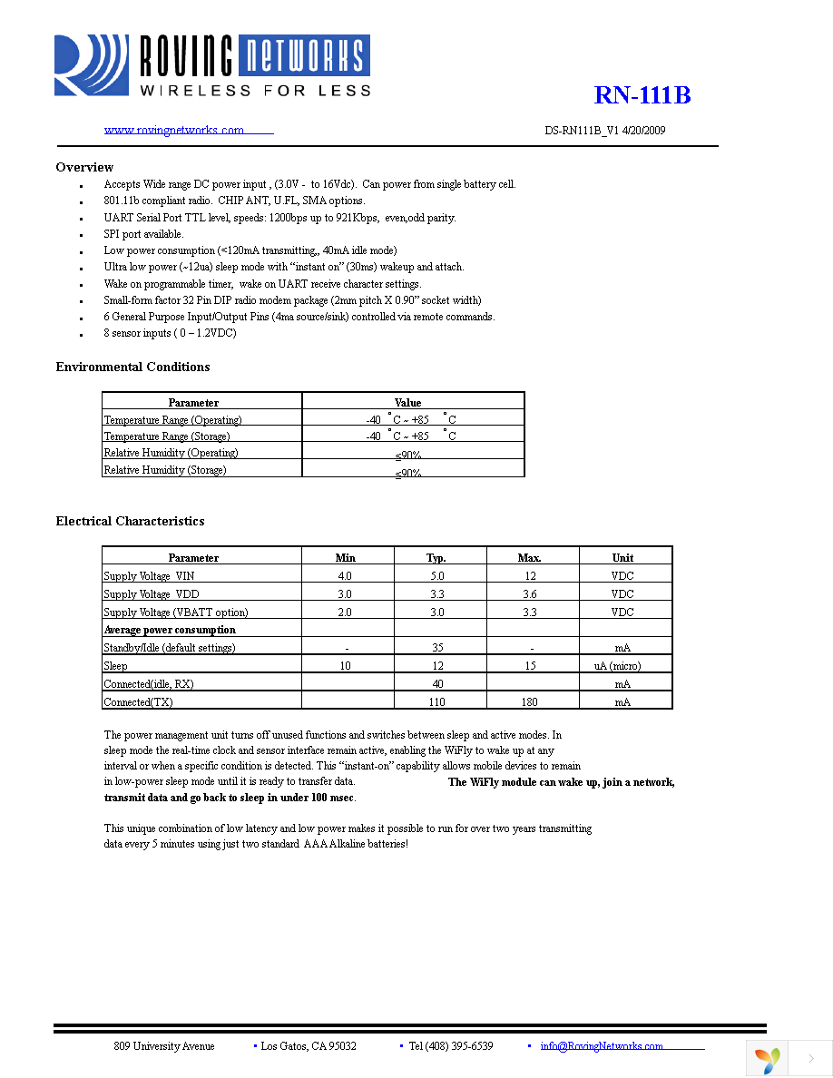 RN-111B-EVAL Page 2