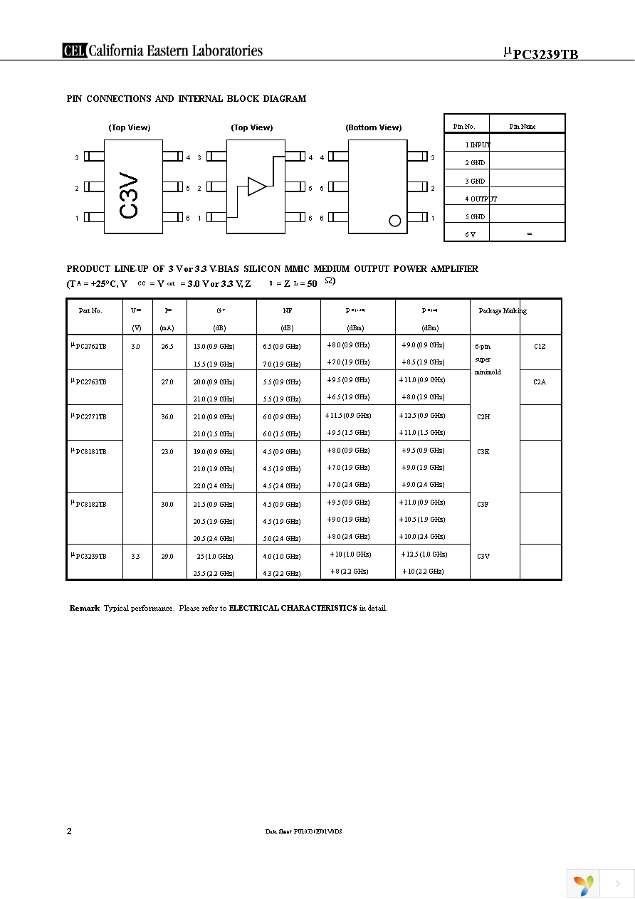 UPC3239TB-EVAL-A Page 2