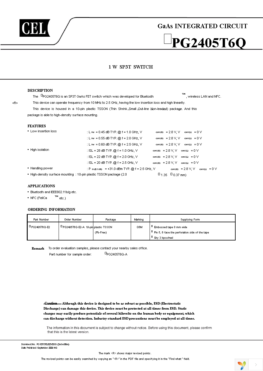 UPG2405T6Q-EVAL-A Page 1
