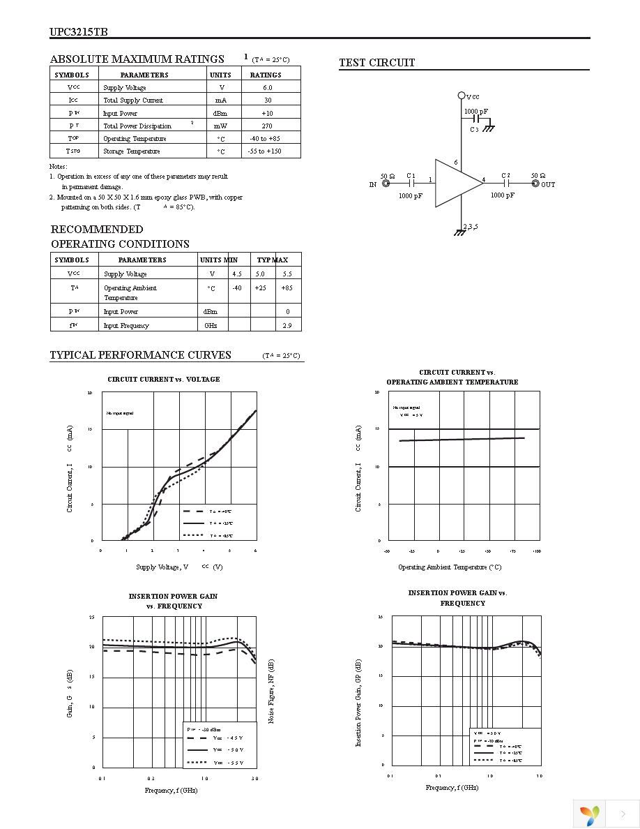 UPC3215TB-EVAL-A Page 2