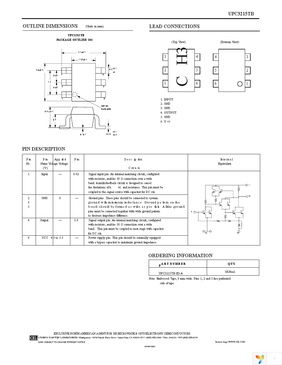 UPC3215TB-EVAL-A Page 7