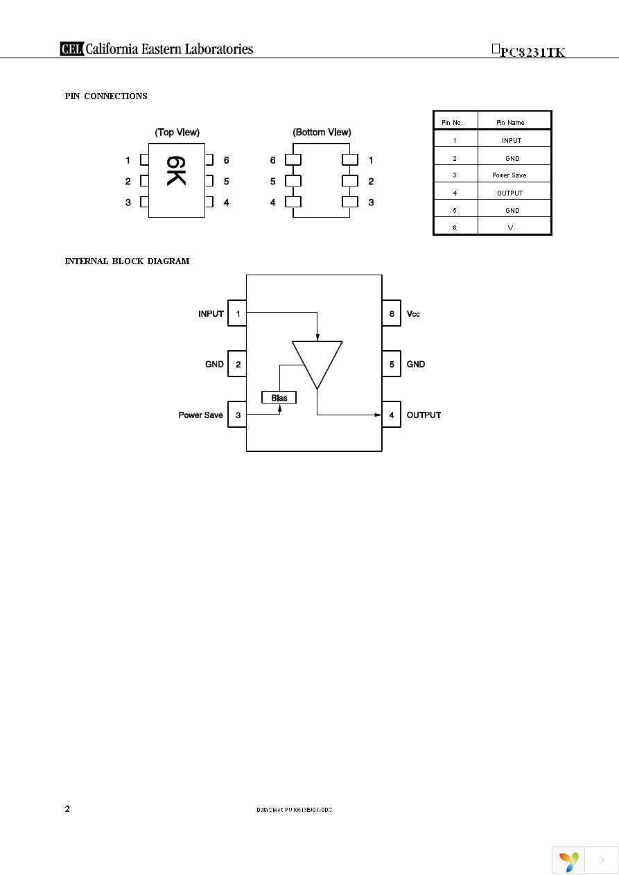 UPC8231TK-EVAL-A Page 2