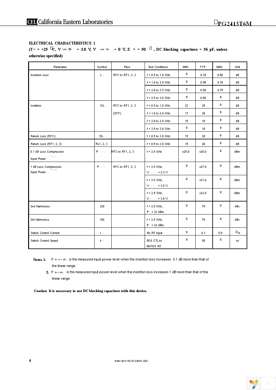 UPG2413T6M-EVAL-A Page 4