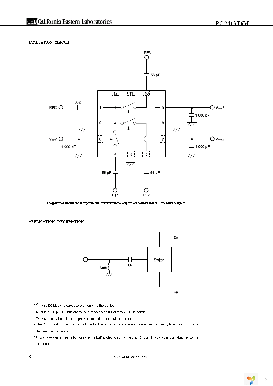 UPG2413T6M-EVAL-A Page 6