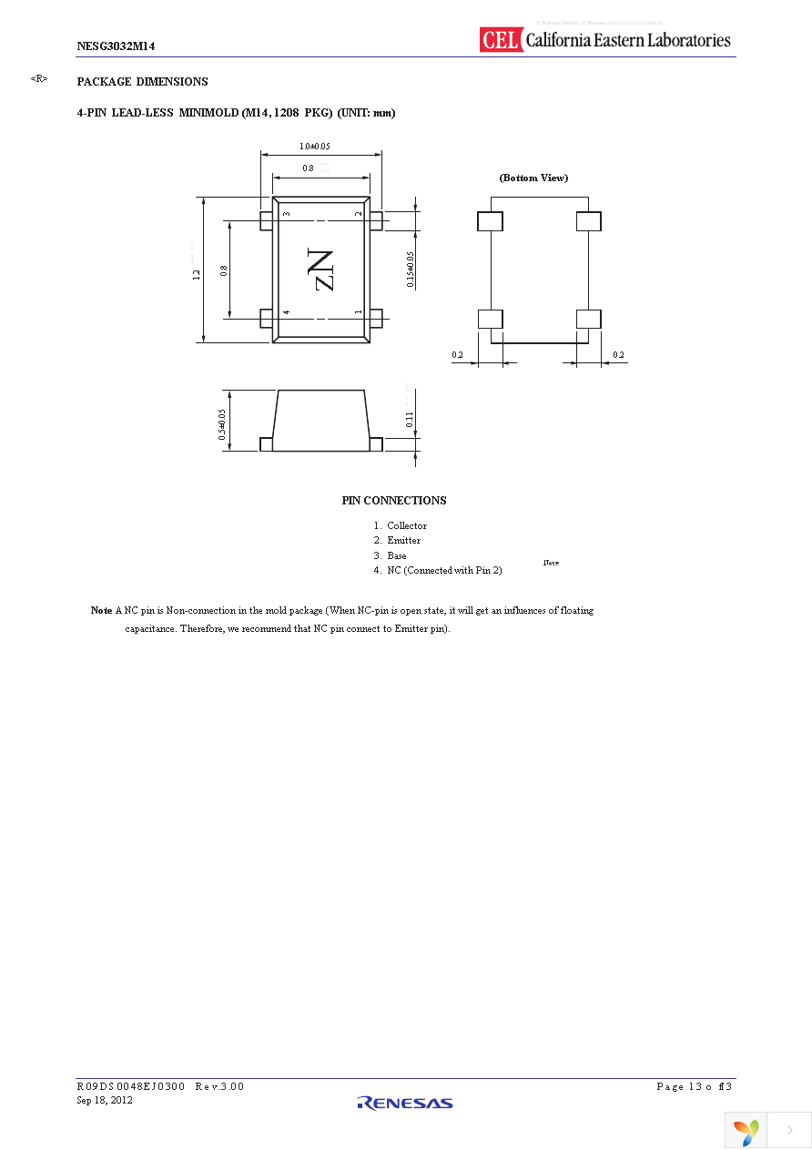 NESG3032M14-EVNF24 Page 13