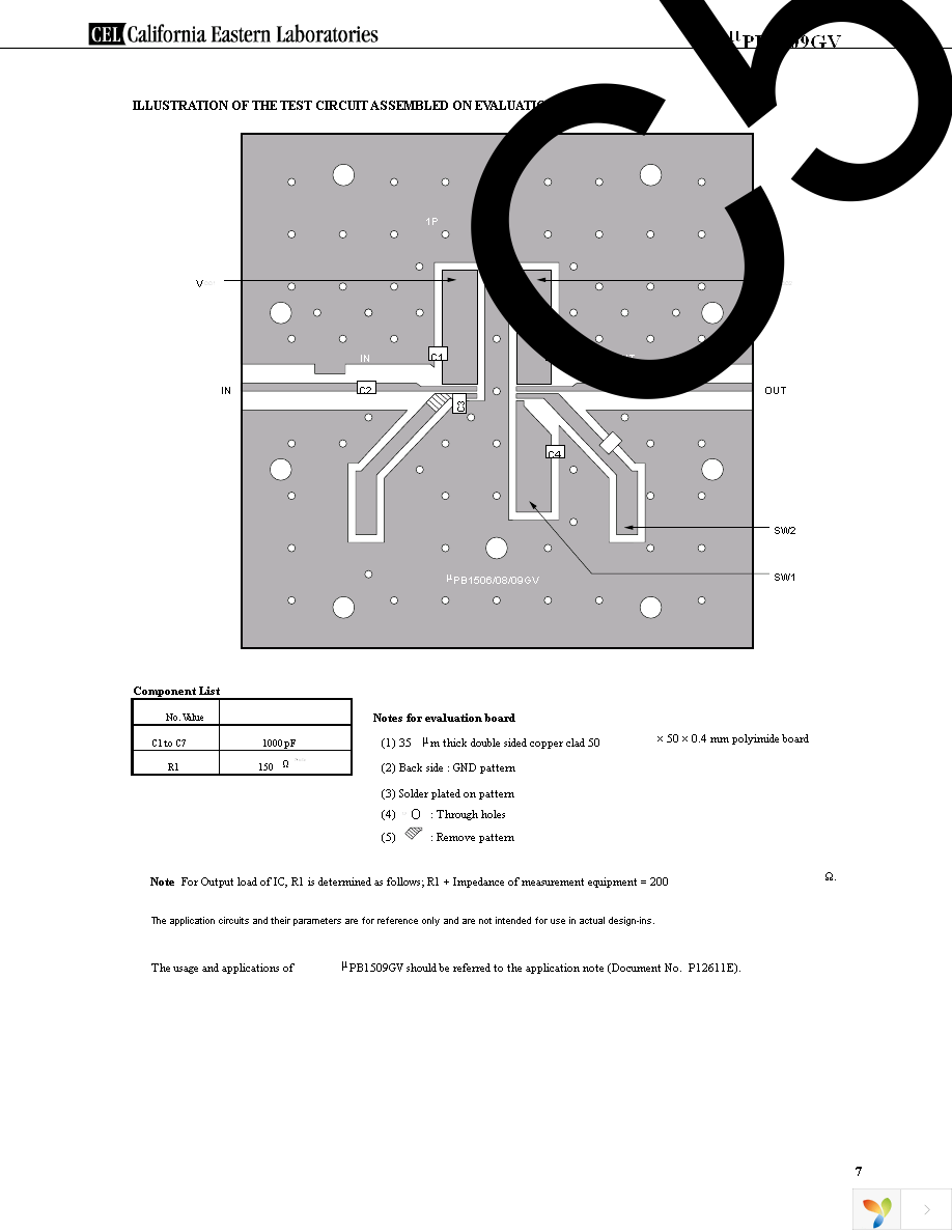 UPB1509GV-EVAL-A Page 7