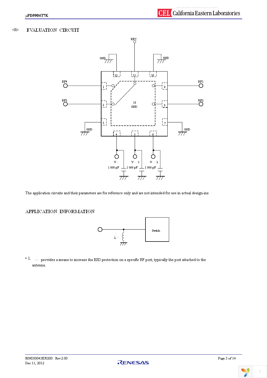 UPD5904T7K-EVAL-A Page 5