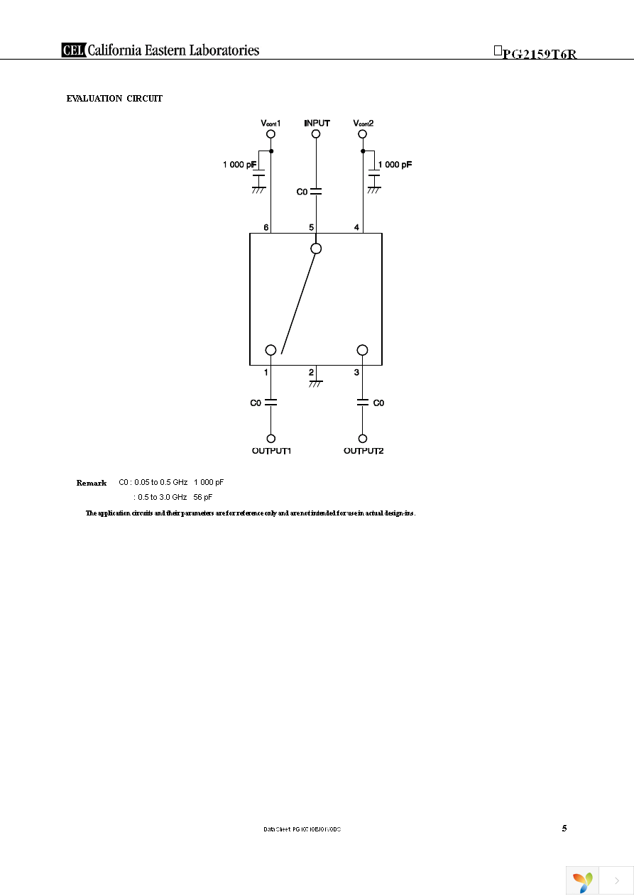 UPG2159T6R-EVAL-A Page 5