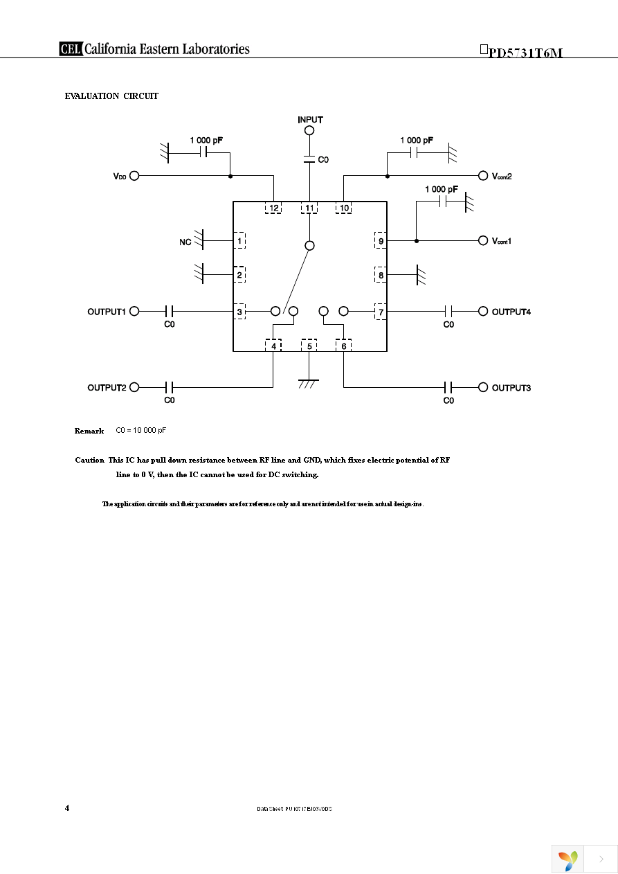 UPD5731T6M-EVAL-A Page 4