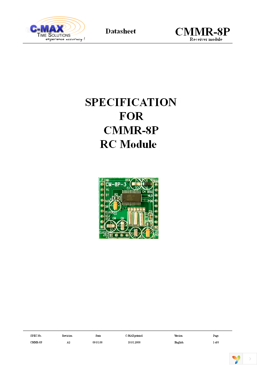 CMMR-8P-MF Page 1