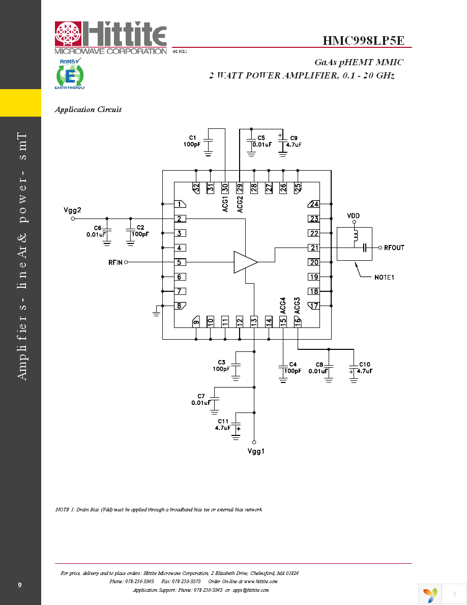 EVAL01-HMC998LP5 Page 11