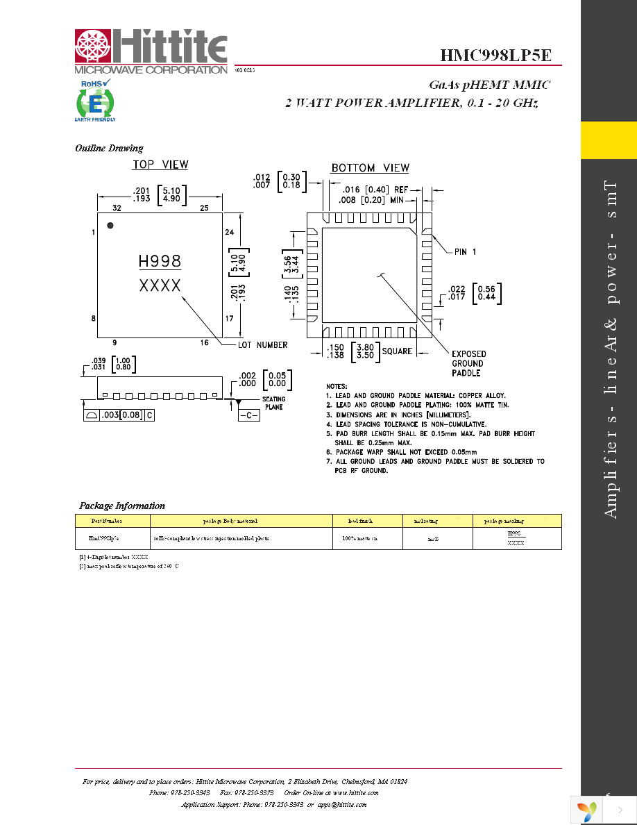 EVAL01-HMC998LP5 Page 8