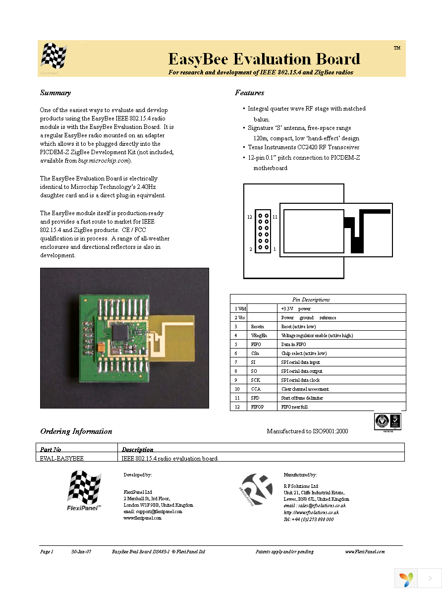 EVAL-EASYBEE Page 1