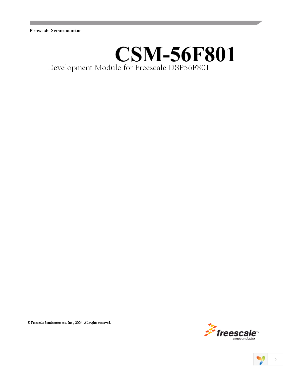 CSM56F801SLK Page 1