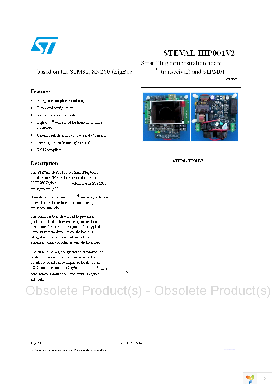 STEVAL-IHP001V2 Page 1