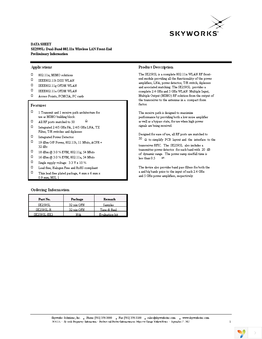 SE2595L-R Page 1