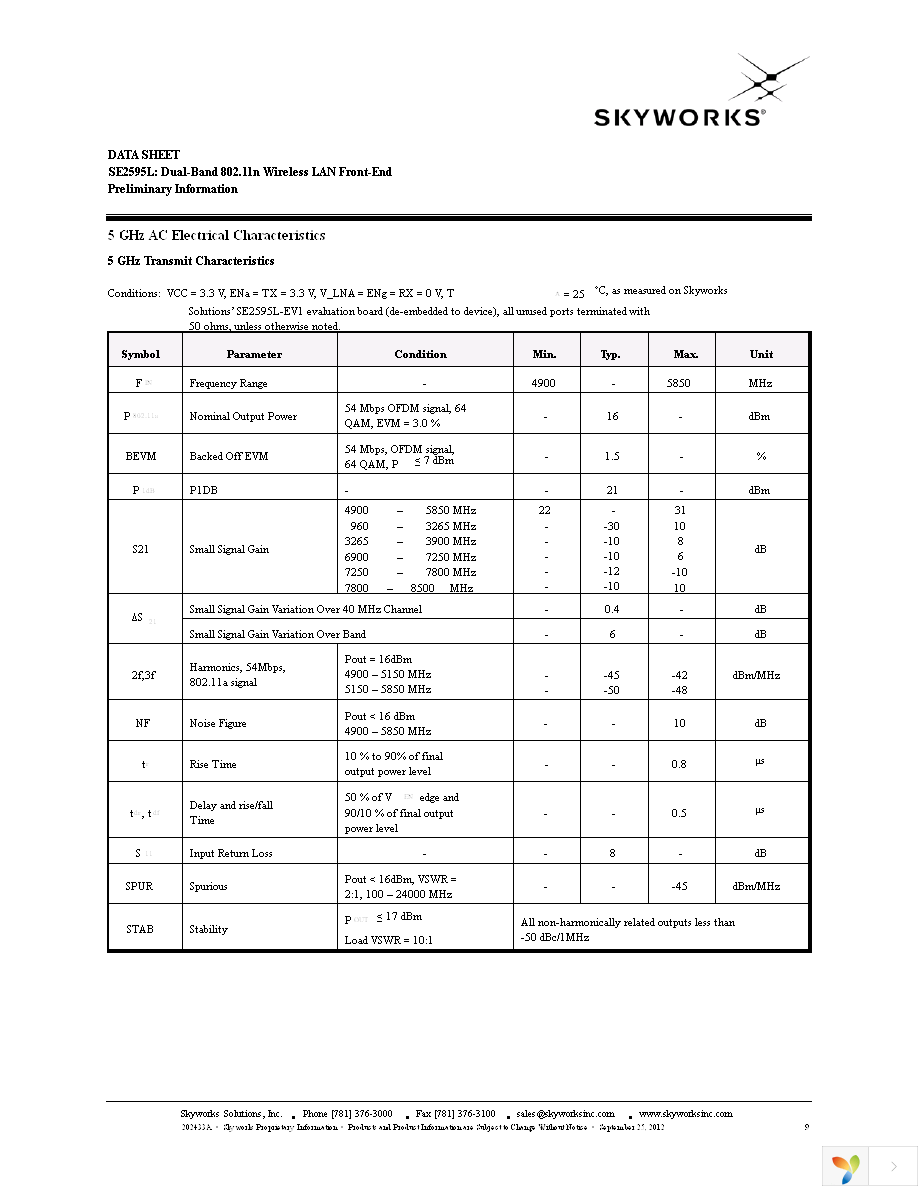 SE2595L-R Page 9